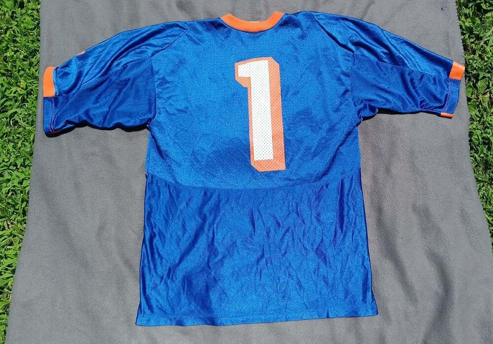 Nike Boise State Broncos Football Jersey Blue Men’s Medium #1 Team - Picture 4 of 5